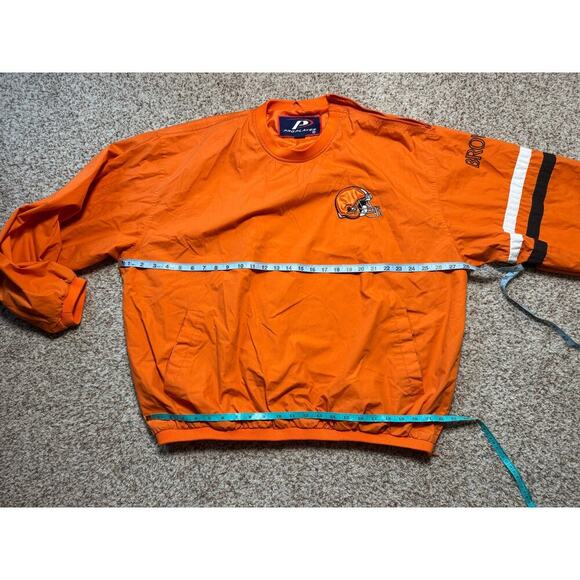 VINTAGE 90's NFL Football Pro Player XXL CLEVELAND BROWNS Windbreaker Jacket - Picture 8 of 16